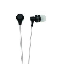 Naxa METALLIX Isolation Stereo Earphones - Black
